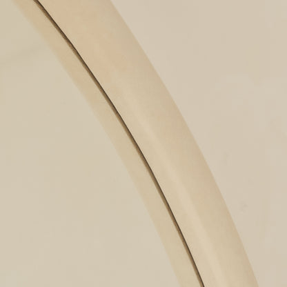 Espejo Amora – Espejo de cuerpo entero curvado extra grande de hormigón (200 cm x 120 cm)